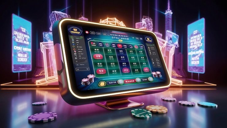 Pengguna mengecek deposit pulsa di ponsel